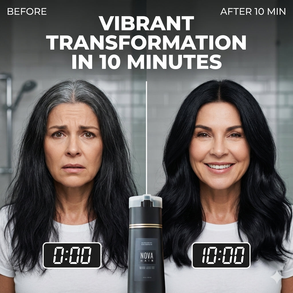 NovaHair Instant Dye Shampoo